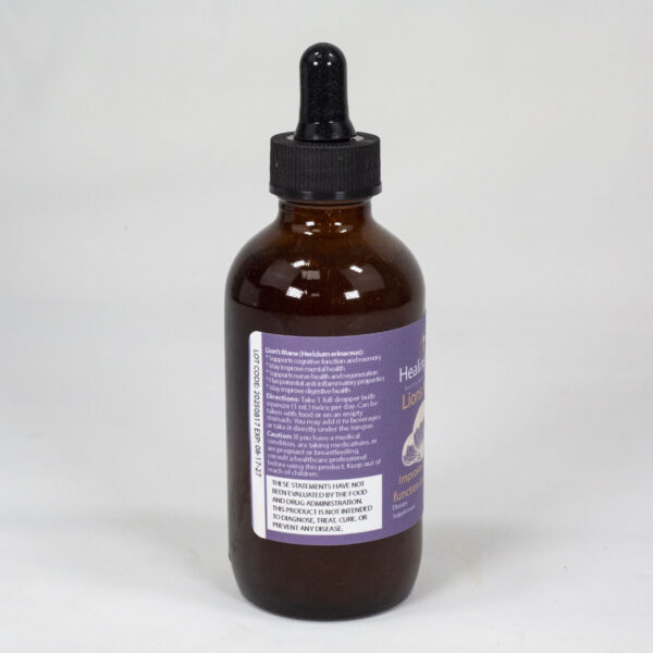 Lions Mane Tincture 4oz - Image 2