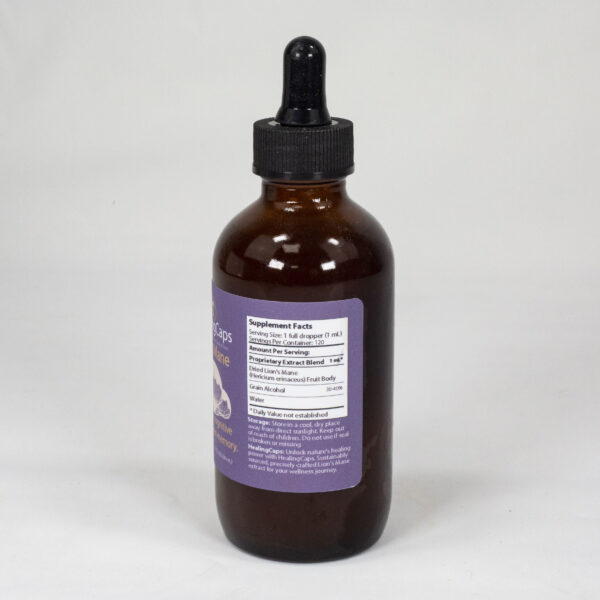 Lions Mane Tincture 4oz - Image 3